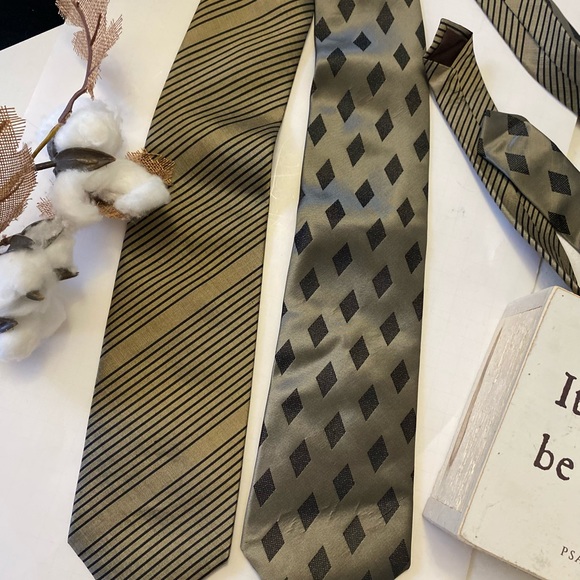 Men neck ties Lot Of 2 Mens Neck Ties fashion - Picture 5 of 6